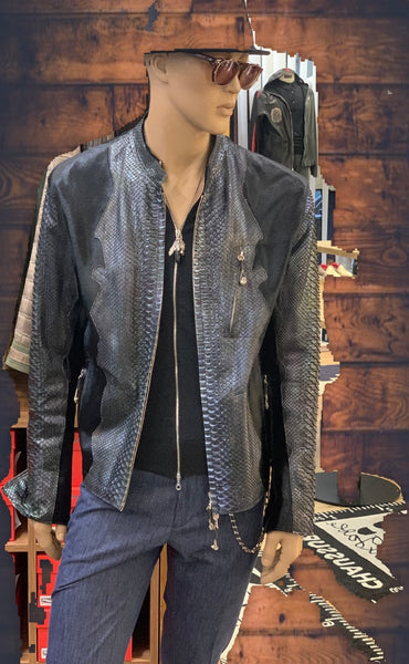 Blouson Python et poulain