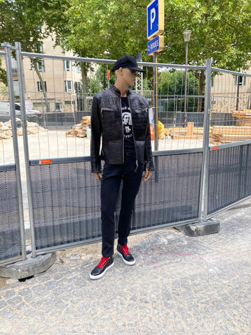 Blouson alligatore